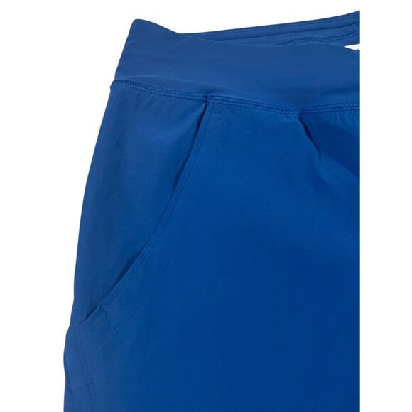 Lands’ End 11” Quick Dry Modest Swim Shorts Built-In Brief Turquoise Size 10 - Picture 4 of 8